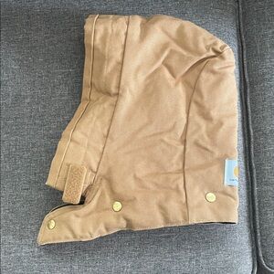 Carhartt Brown replacement Hood with Snap Closures